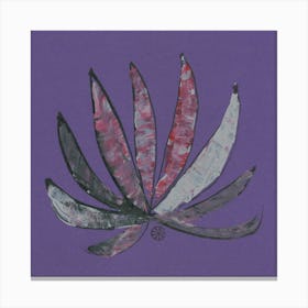 Lotus Flower Purple Canvas Print