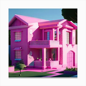 Barbie Dream House (763) Canvas Print