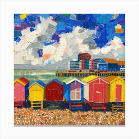 Magical Brighton Beach Series 1 Canvas Print