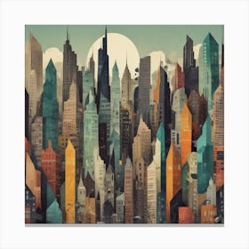 Cityscape 2 Canvas Print