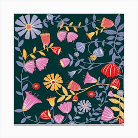 Floral Pattern Canvas Print