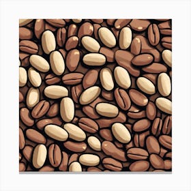 Coffee Beans 272 Canvas Print