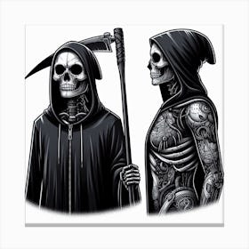 Grim Reaper 31 Canvas Print