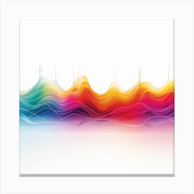 Abstract Wave Canvas Print