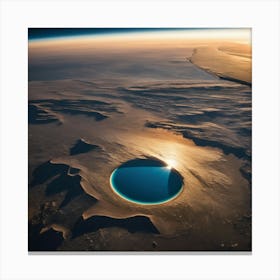 Blue Hole Canvas Print