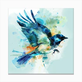 Blue Bird 2 Canvas Print