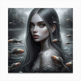 Mermaid 54 Canvas Print