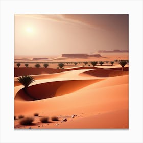 Sahara Desert 77 Canvas Print