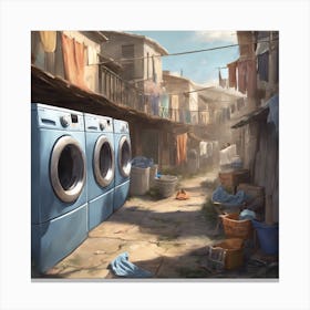 Laundry Room 5 Canvas Print