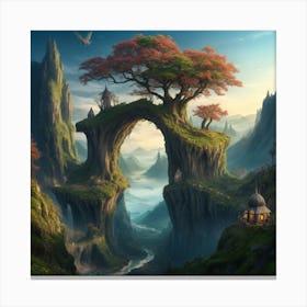 Fantasy Landscape Canvas Print