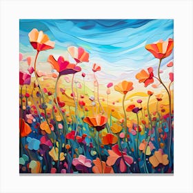 Poppies 2 Canvas Print