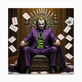 Joker 152 Canvas Print