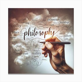 Philosophy Stock Photos Canvas Print