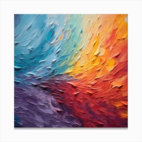 Vibrant Vortex Canvas Print