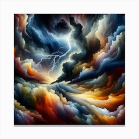 Lightning Storm 2 Canvas Print