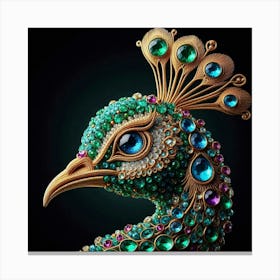 Beautiful Peacock 3 Canvas Print