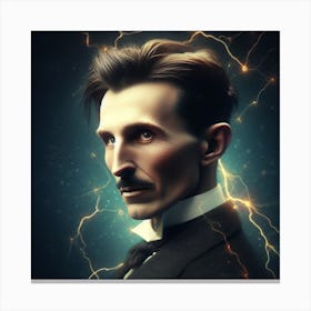 Tesla Canvas Print
