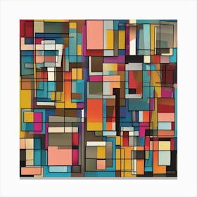 Abstract Wall Art Canvas Print