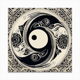 Yin Yang 6 Canvas Print