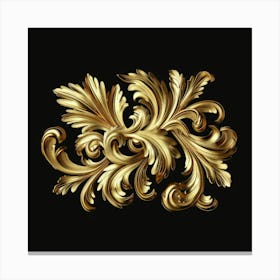 Gold Leaf 6 Canvas Print