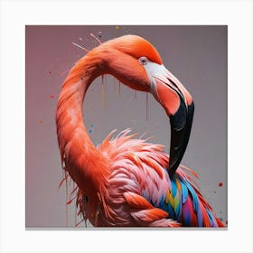 Flamingo 1 Canvas Print