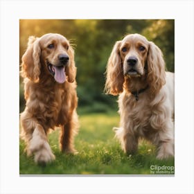 Cocker Spaniel Canvas Print