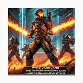 Pyro Vanguard 1 Canvas Print