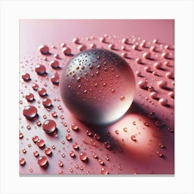 Water Droplet 1 Canvas Print