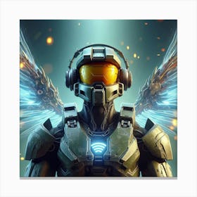 Halo 4 Canvas Print
