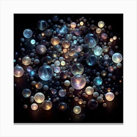 Spheres Of Light Canvas Print