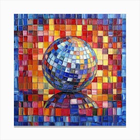 Disco Ball Art 19 Canvas Print