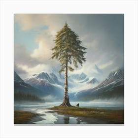 Lone Tree 1 Canvas Print