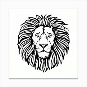 Lion Head Canvas Print