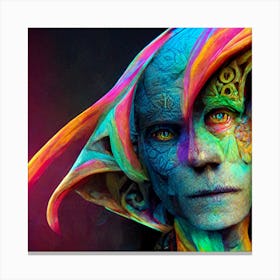 Machine Elf Canvas Print