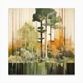 'The Forest' 4 Canvas Print