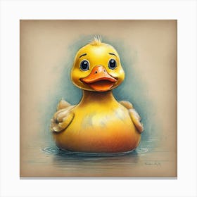 Ducky 5 Canvas Print