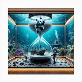 Hourglass 1 Canvas Print