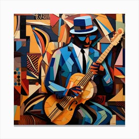Jazz Musician 19 Canvas Print