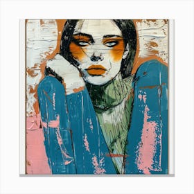 'Sexy Woman' Canvas Print