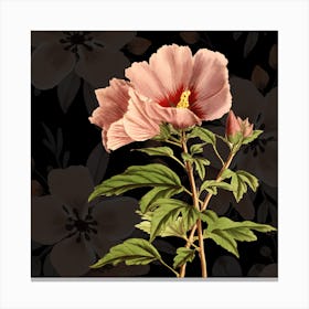 Floral Art Print 1 Canvas Print