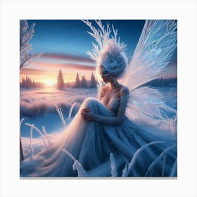 The Ice Queen Canvas Print