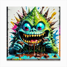 choco fiend Canvas Print