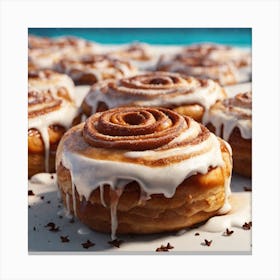 Cinnamon Bun Is 0 Canvas Print