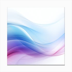 Abstract Wave Background Canvas Print