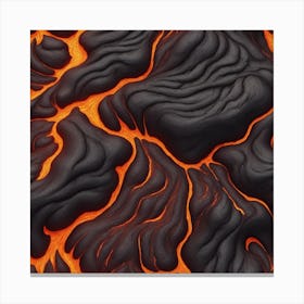 Lava Flow 22 Canvas Print