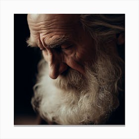 Man With A Beard Canvas Print