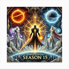 A Highly Detailed Title Screen For Season 15 Of I 1024x1024 Canvas Print