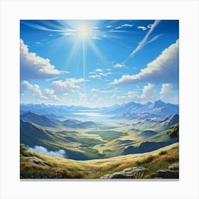 Landscape Painting 246 Canvas Print