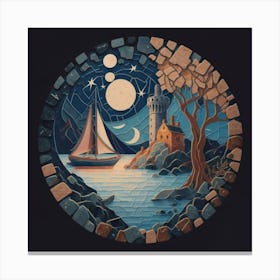 Sailor On The Sea Canvas Print