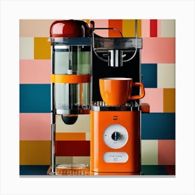 Coffee Machine Canvas Print